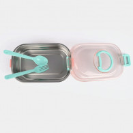 Lunch Box Gerex Double Grid NO.2685 900ML Rose en Tunisie