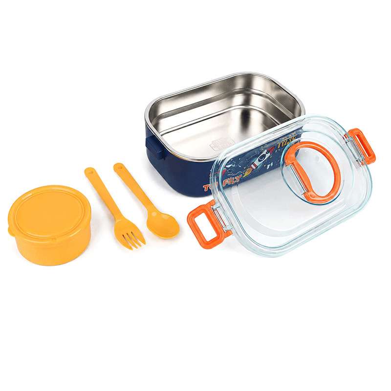 Lunch Box Gerex Double Grid NO.2685 900ML Orange en Tunisie