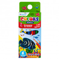 6 Crayons De Couleurs Vneeds 6/9 BC en Tunisie