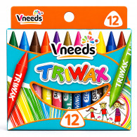 12 Crayons De Cires Vneeds V1010 12/9 en Tunisie