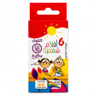 6 Crayons De Cires Le Coq 6/9 en Tunisie