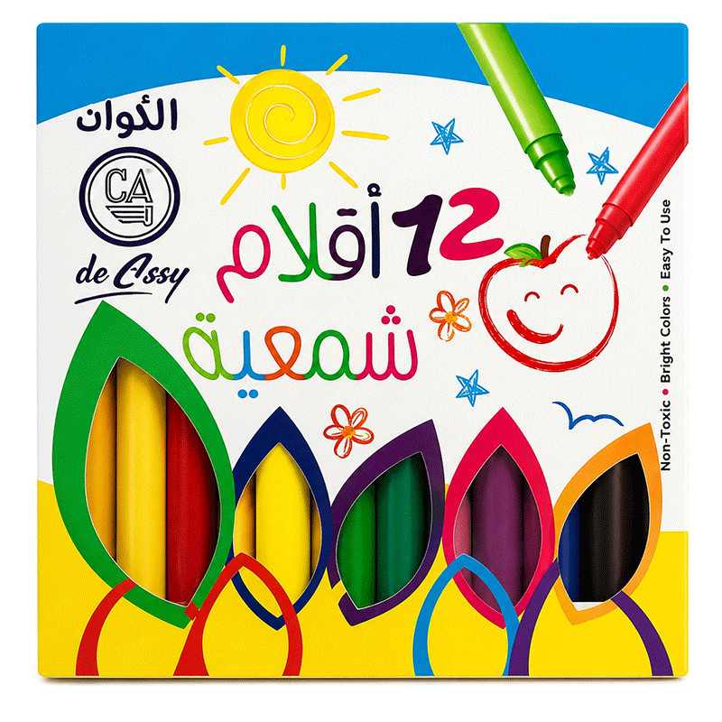 12 Crayons De Cires Le Coq 12/9 en Tunisie