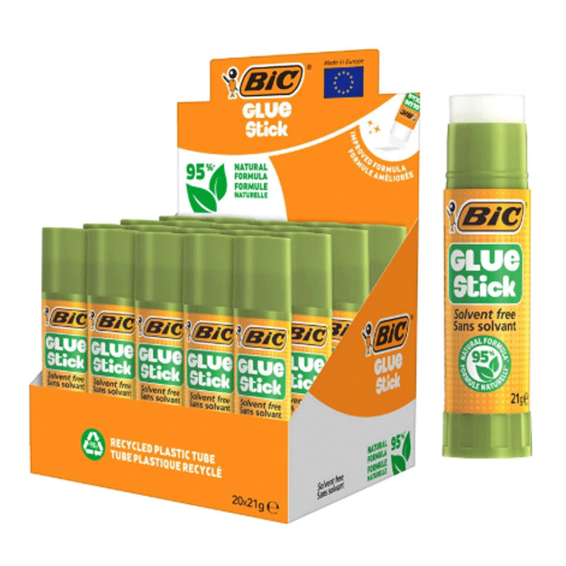 20 Bâtons De Colle Stick Bic Glue Stick 21G EN Tunisie