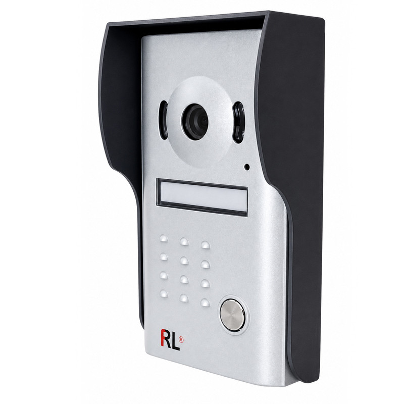 Kit Videophone Doorphone RL-06M Avec Contrôle d'Accès Gris en Tunisie