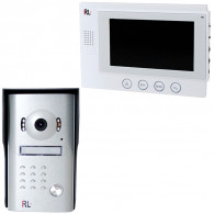 Kit Vidéophone Doorphone RL-06M Avec Contrôle d'Accès Gris