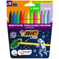 Pack De 12 Feutres Bic Kids Cosmo Multicolore en Tunisie