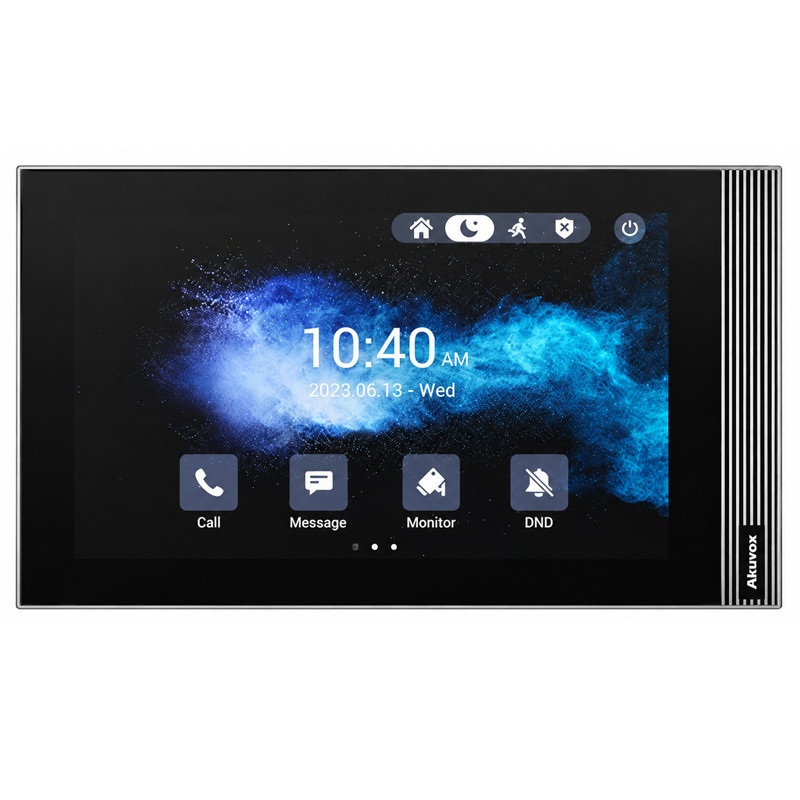 Kit Videophone Akuvox Somef 1 Poste S562 Avec Plaque De Rue E12S +Switch en Tunisie