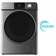 Machine à Laver Frontale Iris Vora WM105IRISVORADS Inverter 10.5Kg Dark Silver en Tunisie