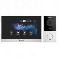 Kit Videophone Akuvox Somef 1 Poste C316S Avec Plaque de Rue E12S + Switch Gris en Tunisie