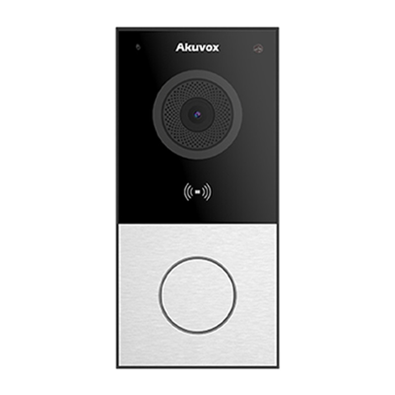 Kit Videophone Akuvox Somef 1 Poste C316S Avec Plaque de Rue E12S + Switch Gris en Tunisie