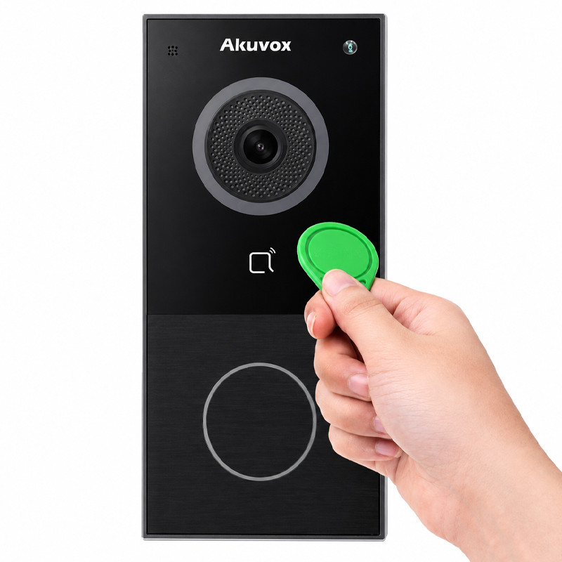 Videophone Akuvox Somef E12W Noir en Tunisie
