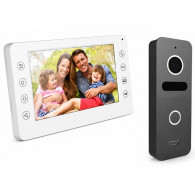 Vidéophone Angela X1 Somef 1 Poste Avec Plaque de Rue Lotus Blanc en Tunisie