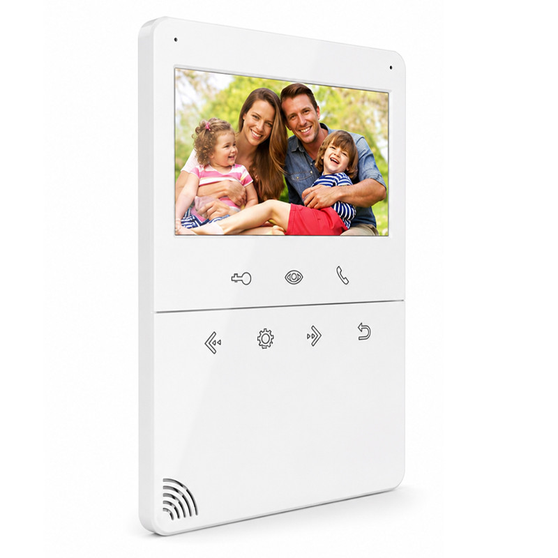 Vidéophone Stella X1 Somef Avec Plaque de Rue Lotus Blanc en Tunisie