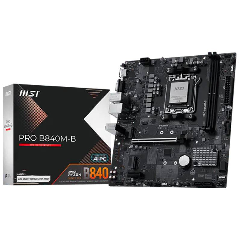 Carte Mère MSI Pro B840M-B DDR5 AM5 En Tunisie