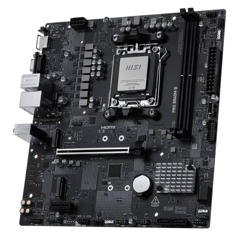 Carte Mère MSI Pro B840M-B DDR5 AM5 En Tunisie