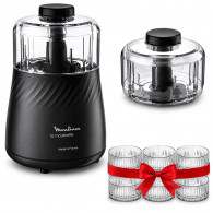 Moulinette Moulinex DPA7R8M2 1000W 0.3 Litres Noir en Tunisie