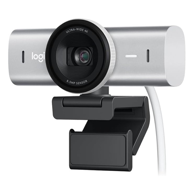 Webcam Logitech MX Brio Ultra HD 3840P Gris En Tunisie