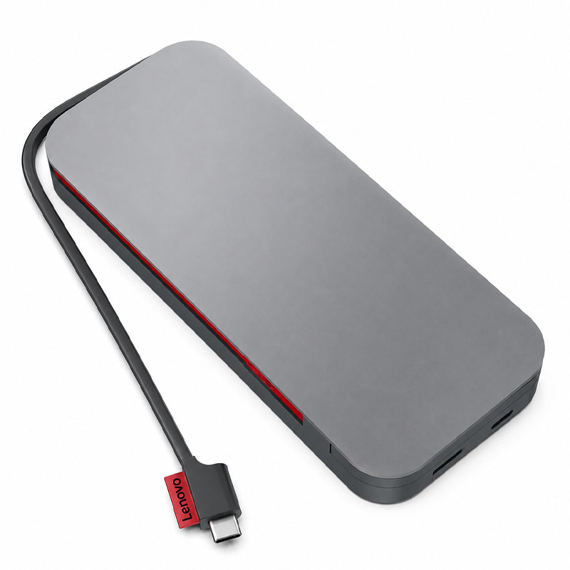 Power Bank Lenovo G0A3LG2WWW USB-C Pour PC Portable 20000 mAh Gris En Tunisie