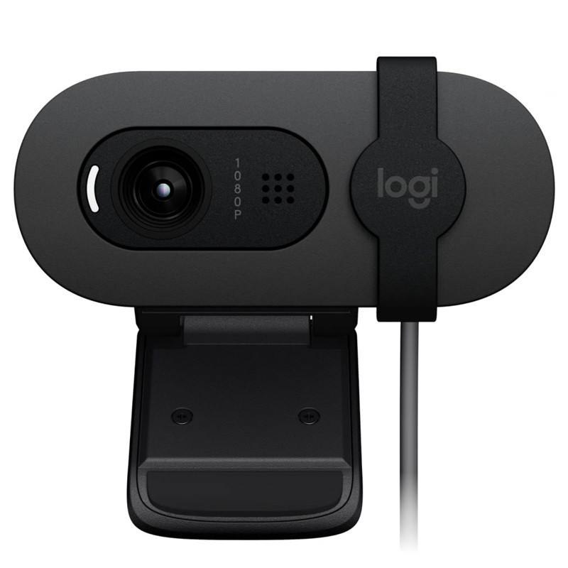 Webcam Logitech Brio 100 Full HD 1920P Graphite En Tunisie