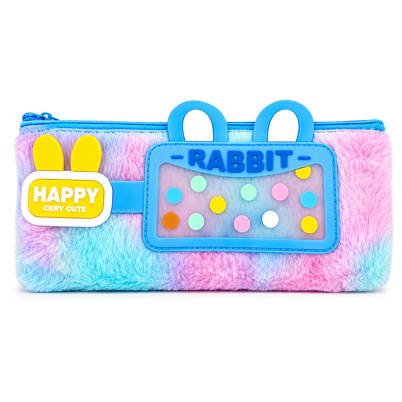 Trousse Scolaire Gerex EK15-19-3V Rabbit Bleu