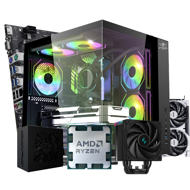 Pc Gamer Apex R524 Ryzen 5 64Go 1To SSD AMD Radeon 8Go en Tunisie