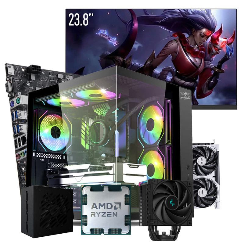 Pc Gamer Apex R709 Ryzen 5 32Go 1To SSD AMD Radeon 8Go Noir en Tunisie