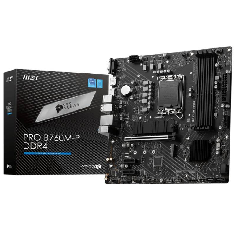 Carte Mère MSI Pro B760M-P DDR4 LGA1700 En Tunisie