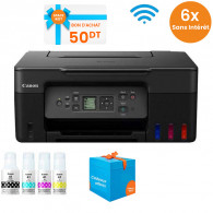 Imprimante Canon Multifonction Pixma G3470 Couleur Réservoir Intégré Wifi Noir