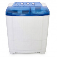 Lave Linge Semi Automatique Cristor WT10-V400 10.5Kg Blanc & Bleu en Tunisie