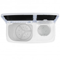Lave Linge Semi Automatique Cristor WT-TF460B 13Kg Blanc & Gris en Tunisie