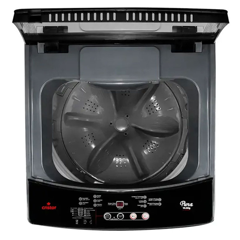 Machine à Laver Semi Automatique Cristor WL-XK610DS 10.5Kg Dark Silver