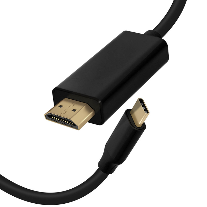 Adaptateur Type-c Vers HDMI Noir en Tunisie