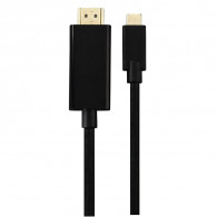 Adaptateur Type-c Vers HDMI Noir en Tunisie