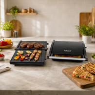 Appareil à Panini & Grill Techwood TPG-1000 1000W Noir En Tunisie