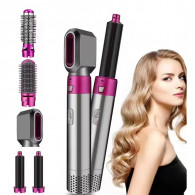 Sèche Cheveux 5En1 Hot Air Styler YX-818 1000W Rose En Tunisie