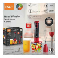 Mixeur Plongeant Raf 5En1 R-340 2000W Rouge en Tunisie