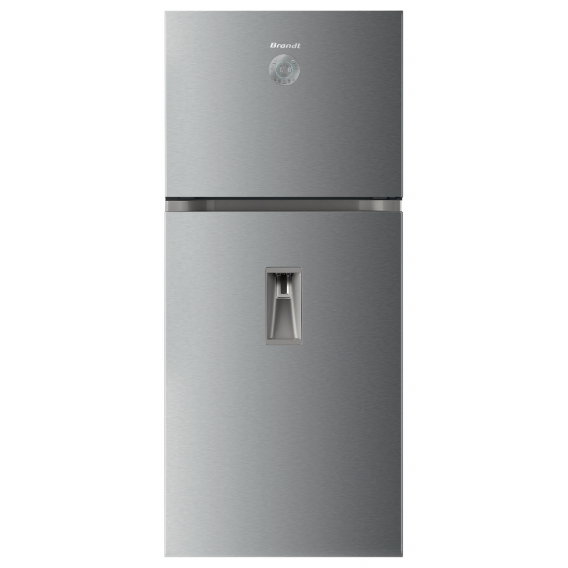 Réfrigérateur Brandt No Frost 480 L avec distributeur d'eau et afficheur Inox Réfrigérateur Brandt No Frost 480 L avec distributeur d'eau et afficheur Inox