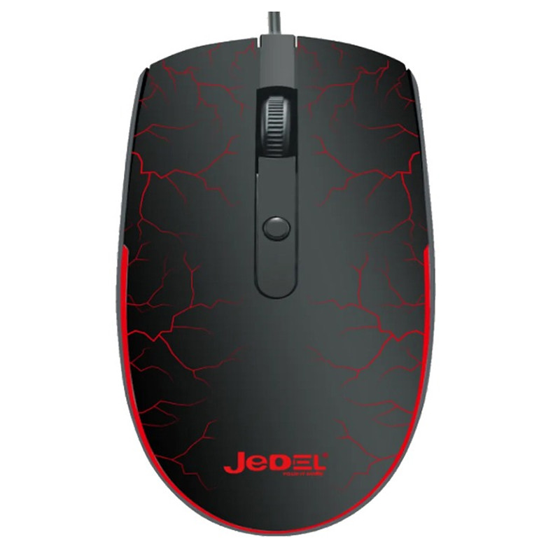 Souris Filaire Jedel M81 Noir&Rouge En Tunisie