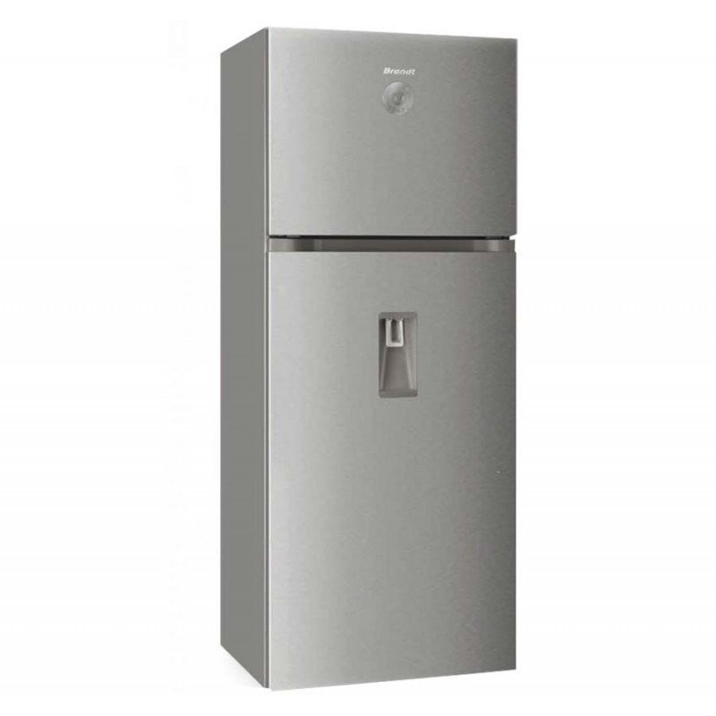 Réfrigérateur Brandt NoFrost 580L Inox avec distributeur d'eau et afficheur Réfrigérateur Brandt NoFrost 580L Inox avec distributeur d'eau et afficheur