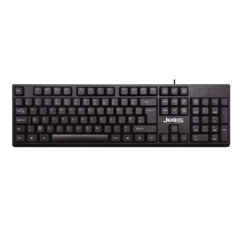 Clavier Filaire Jedel K29 USB Noir en Tunisie