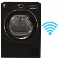 Sèche Linge Frontale Hoover HLEC8LGB-80 Smart 8KG Noir en Tunisie