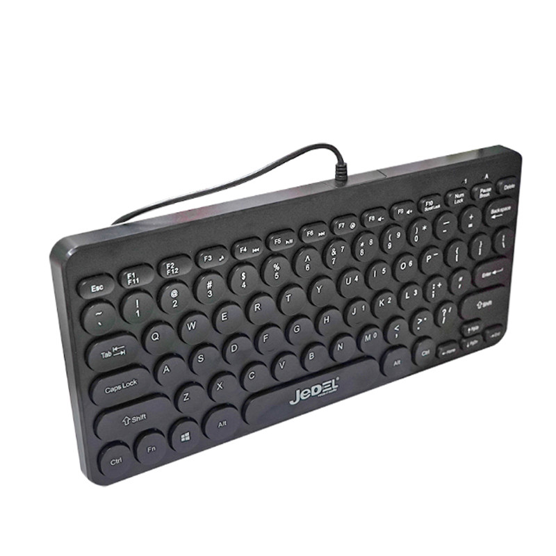 Mini Clavier filaire Jedel KB-1000 Noir en Tunisie