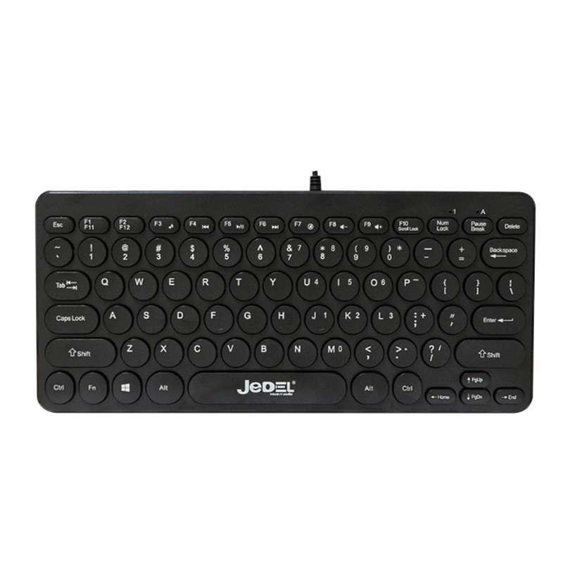 Mini Clavier filaire Jedel KB-1000 Noir en Tunisie