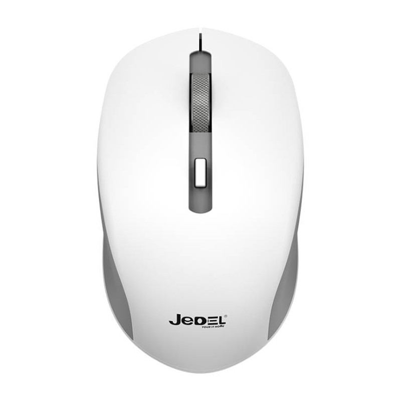 Souris Sans Fil Jedel Rechargeable WD156 Blanc En Tunisie