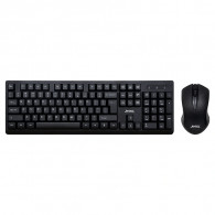 Ensemble Clavier & Souris Sans Fil Jedel WS736 Noir en Tunisie