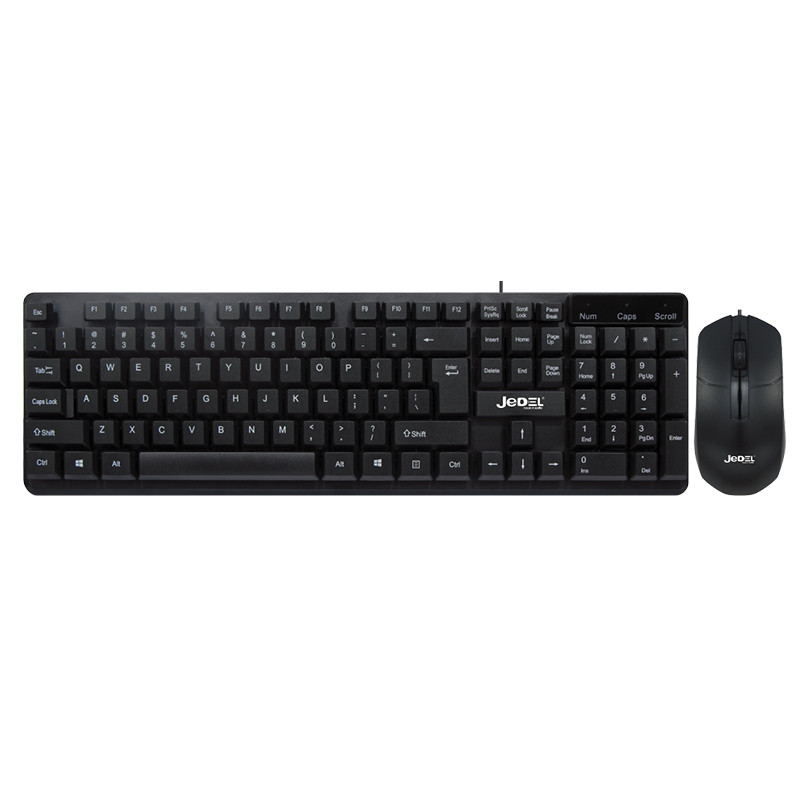 Pack Clavier et Souris Filaire Jedel G18 Noir En Tunisie