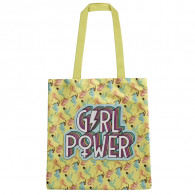 Tote Bag Duo L Girl Power Jaune en Tunisie