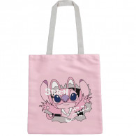 Tote Bag Duo L Stitch Angel Rose