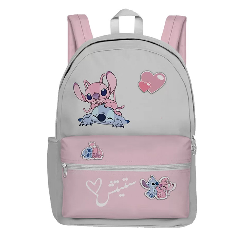 Sac à Dos Duo Casual S Stitch Rose En Tunisie