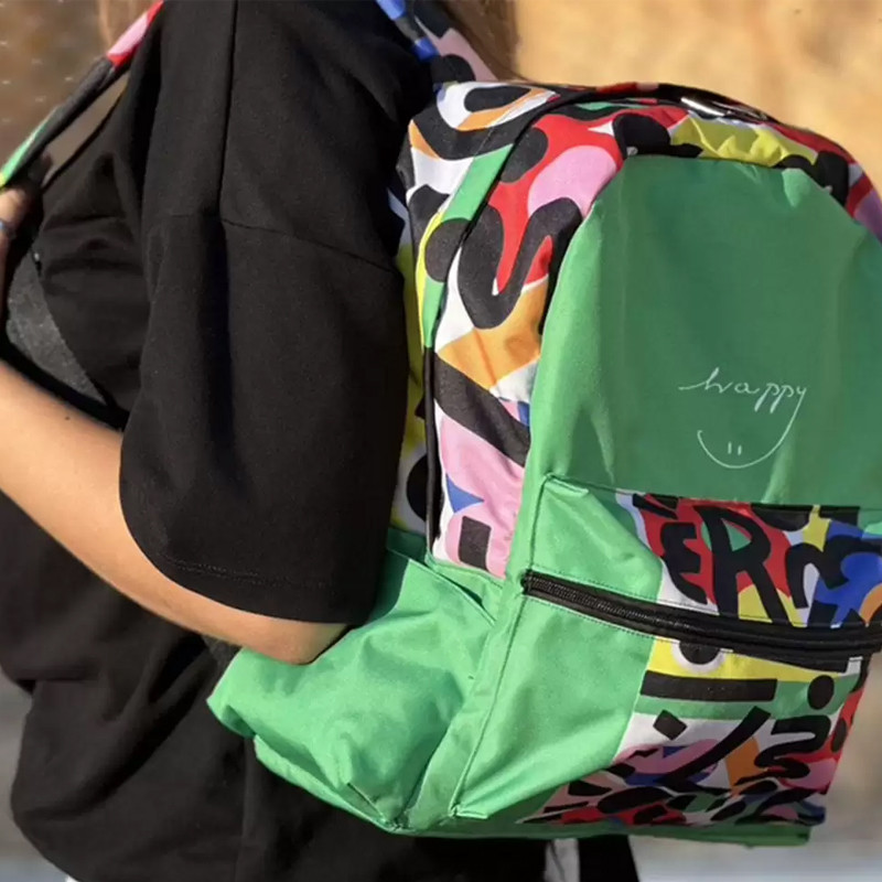 Sac à Dos Duo Casual M Happy Vert En Tunisie